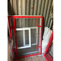 Щит тренировочный из оргстекла 120х90см на раме