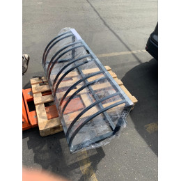 Велопарковка на 11 мест, закруглённая