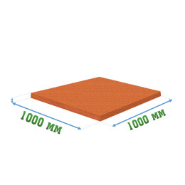 Покрытие для тира 1000x1000x10мм