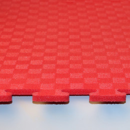 Мат-пазл детский красный